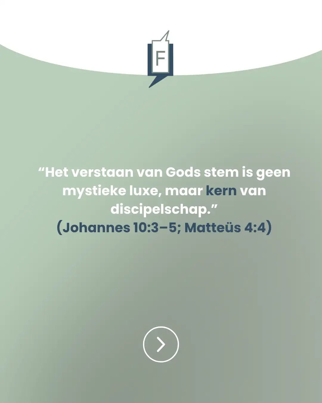 Wij zijn een groep mensen die niet alleen zelf Gods stem willen leren verstaan, maar ook anderen willen inspireren, motiveren en activeren om hetzelfde te doen. Fluister